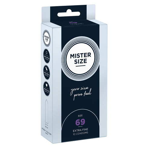 Mister Tamaño 69mm Caja 10